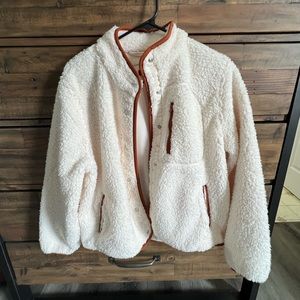 Medium Women’s Faux Fur Sherpa Jacket
